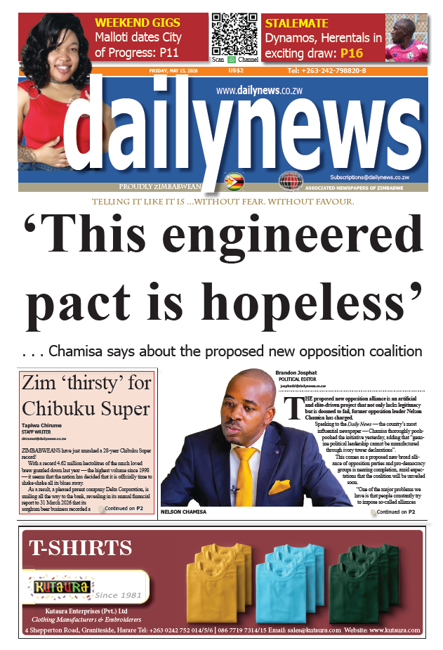 Friday  15 May 2026